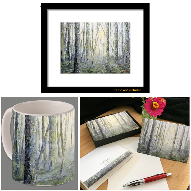 Mourning Light Notecards and Bundles - Signed