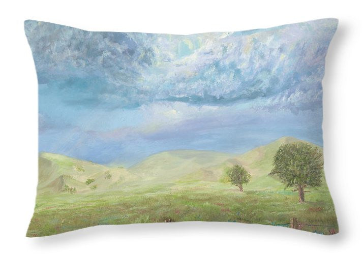 A Glimpse - Throw Pillow