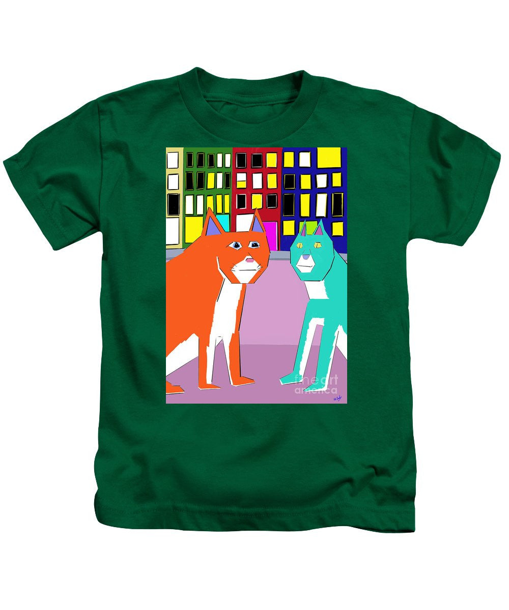City Cats - Kids T-Shirt