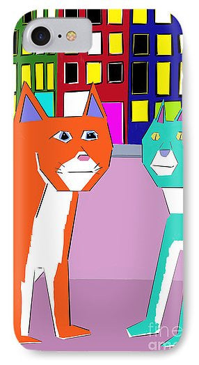 City Cats - Phone Case