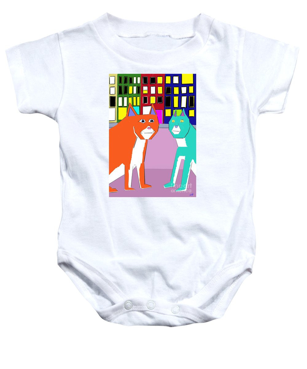 City Cats - Baby Onesie