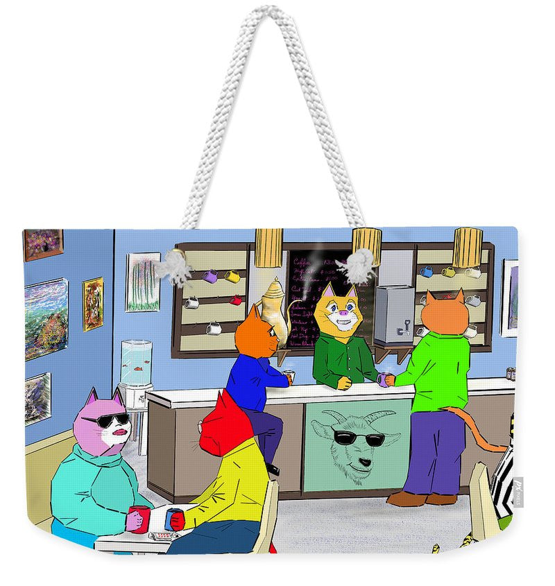 Coffee Cats - Weekender Tote Bag