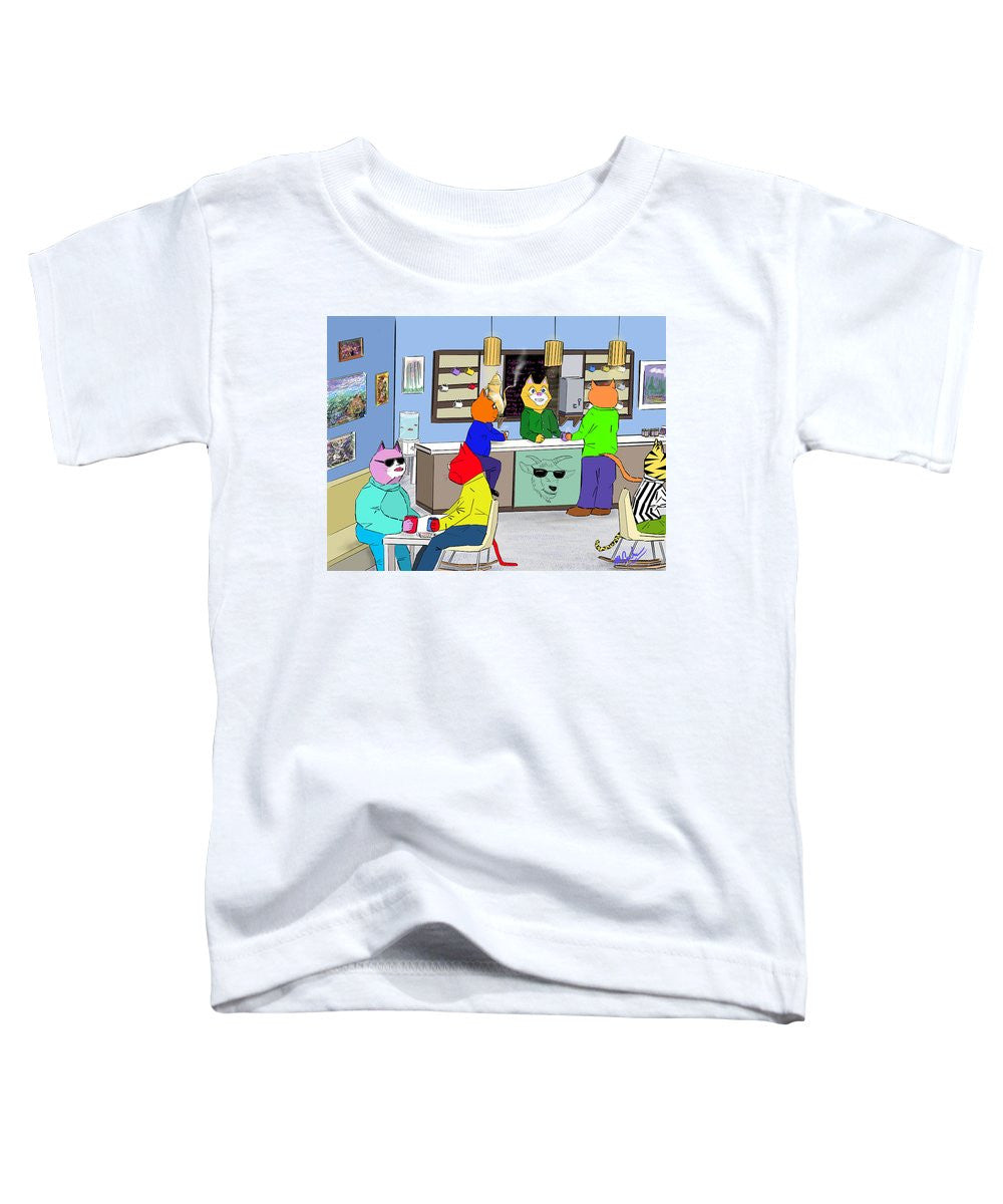 Coffee Cats - Toddler T-Shirt