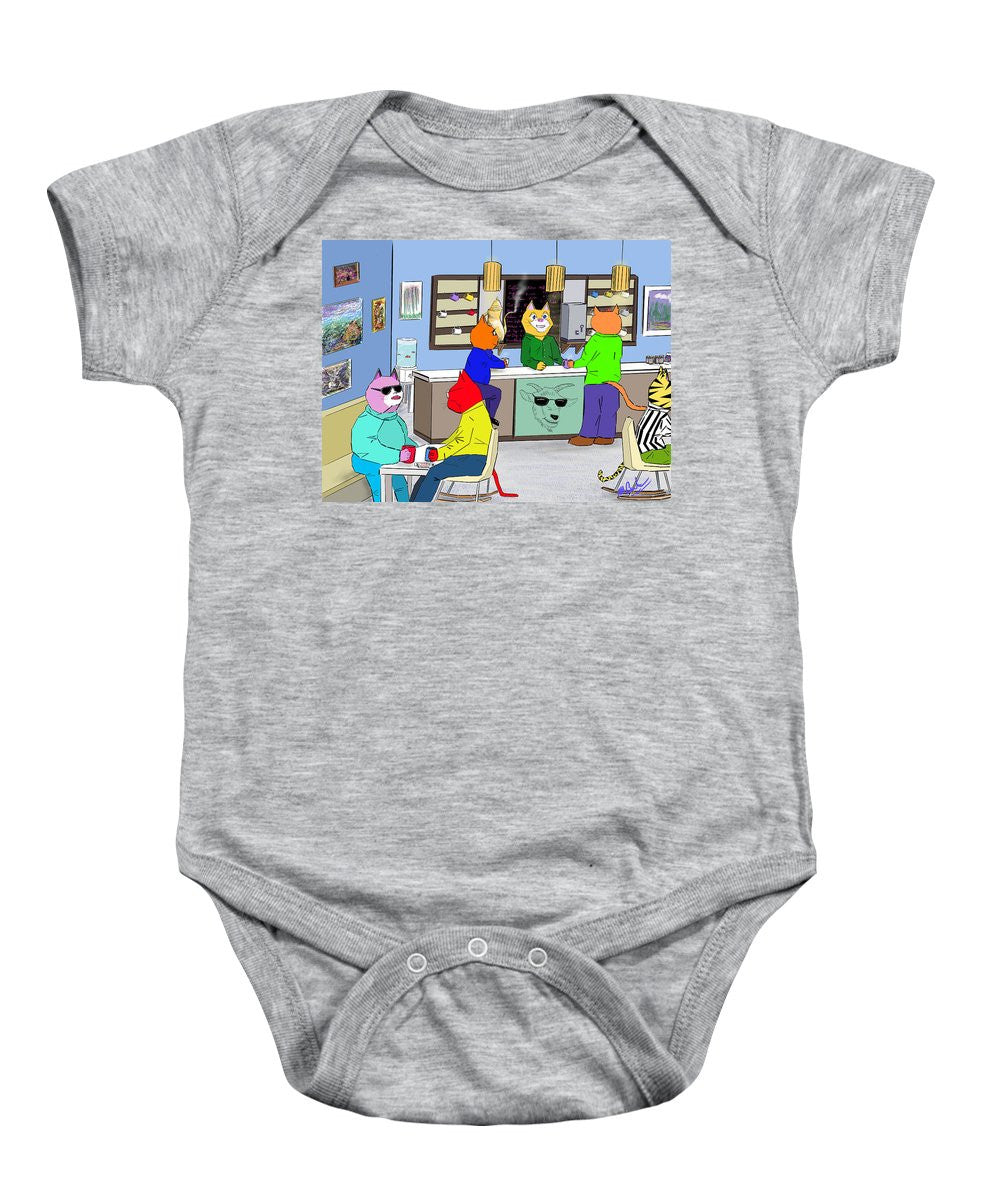 Coffee Cats - Baby Onesie