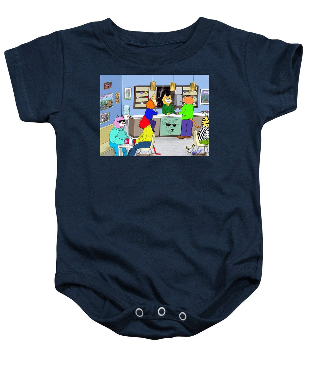 Coffee Cats - Baby Onesie