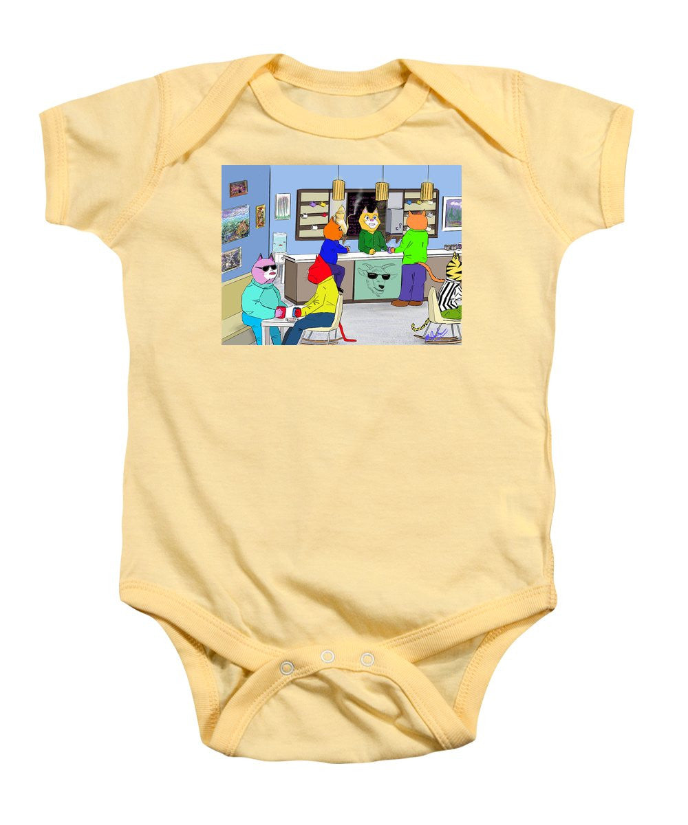 Coffee Cats - Baby Onesie