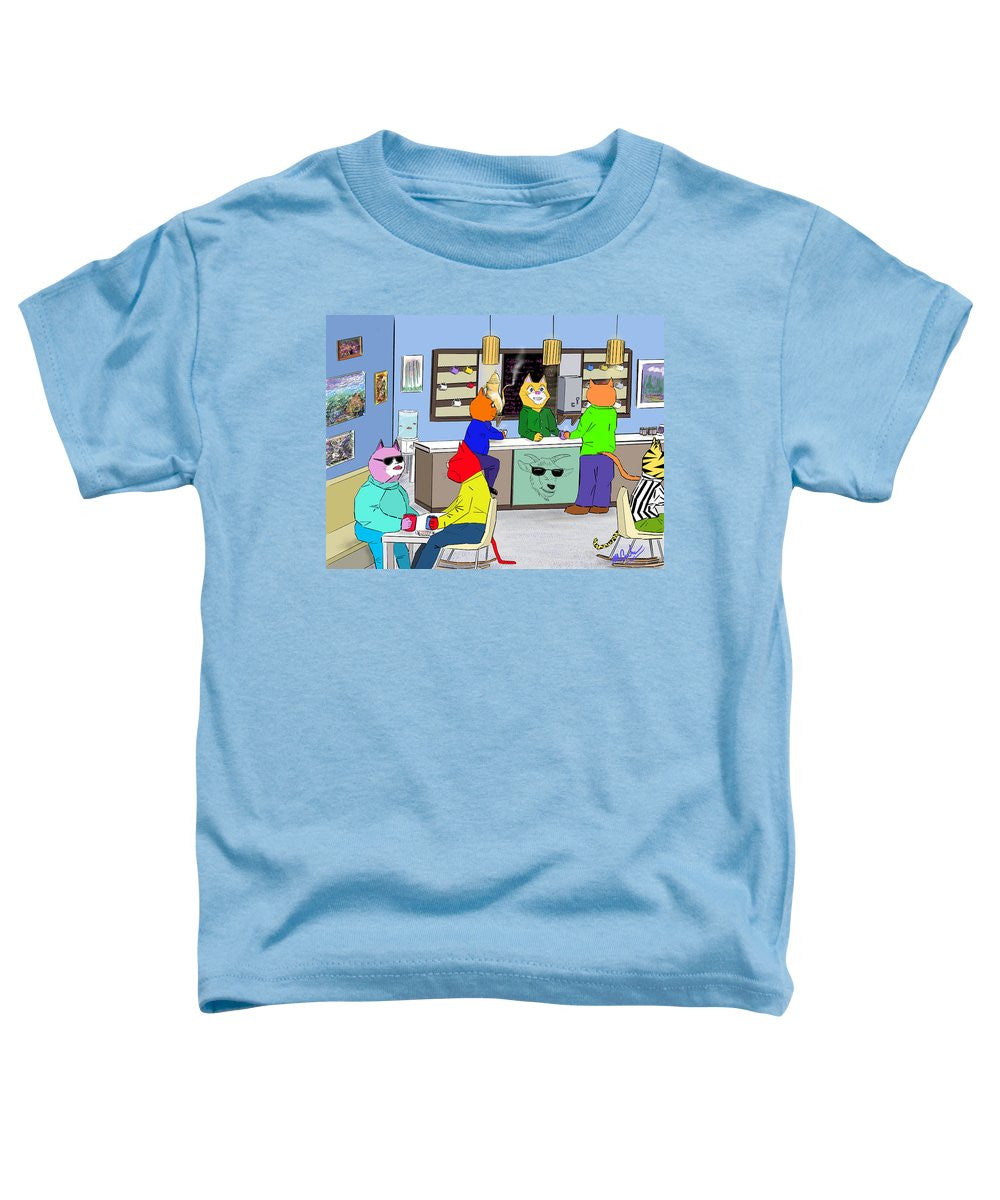 Coffee Cats - Toddler T-Shirt