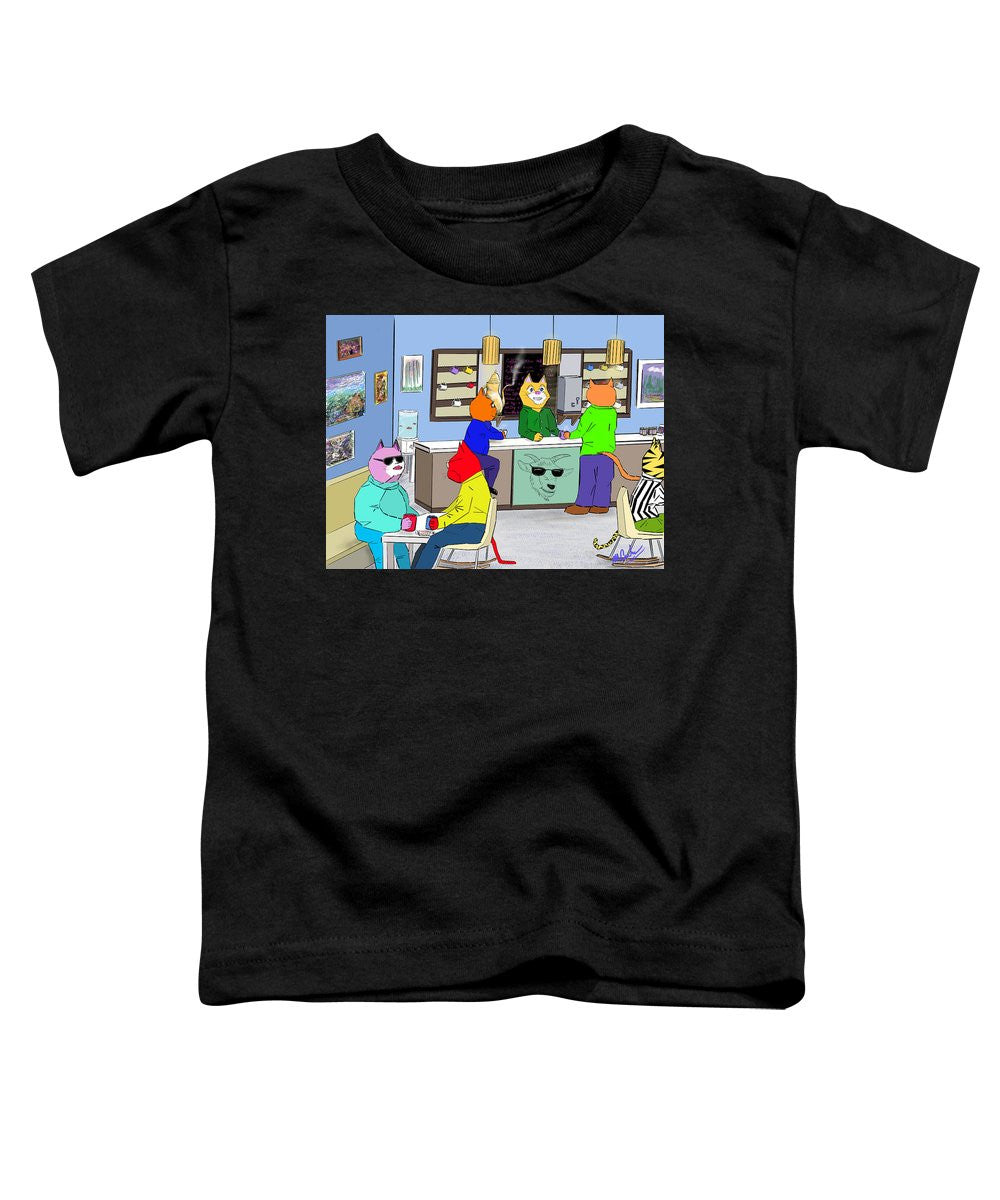 Coffee Cats - Toddler T-Shirt