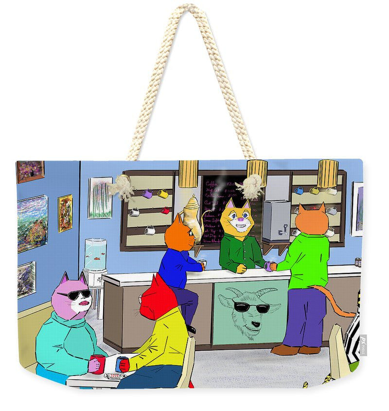 Coffee Cats - Weekender Tote Bag