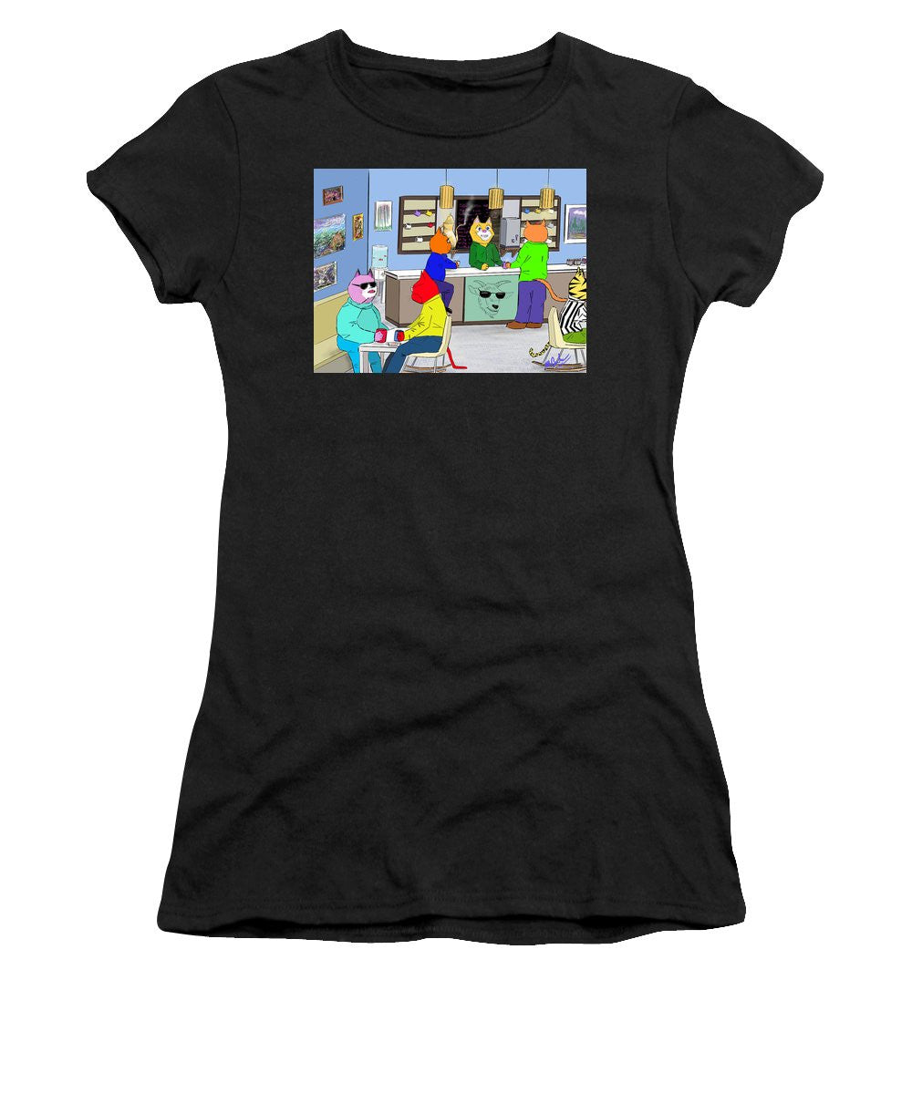 Coffee Cats - Women's T-Shirt (Junior Cut)