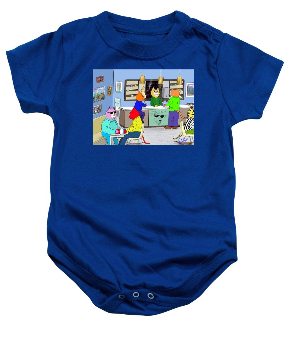 Coffee Cats - Baby Onesie
