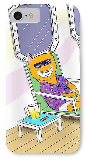 Cruise Cats - Phone Case
