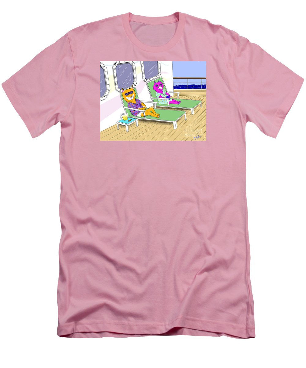 Cruise Cats - Men's T-Shirt (Slim Fit)
