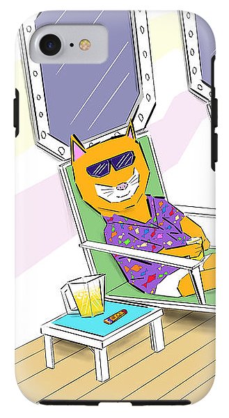 Cruise Cats - Phone Case