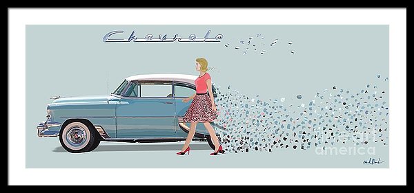 Deconstructing Time - Framed Print