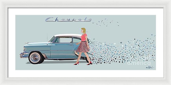 Deconstructing Time - Framed Print
