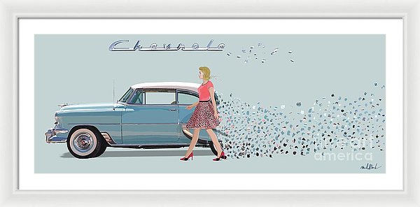 Deconstructing Time - Framed Print
