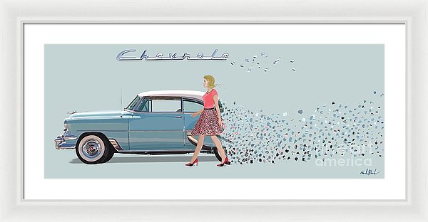 Deconstructing Time - Framed Print