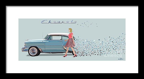 Deconstructing Time - Framed Print