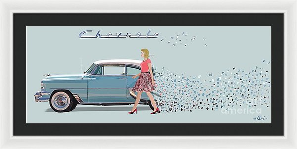 Deconstructing Time - Framed Print