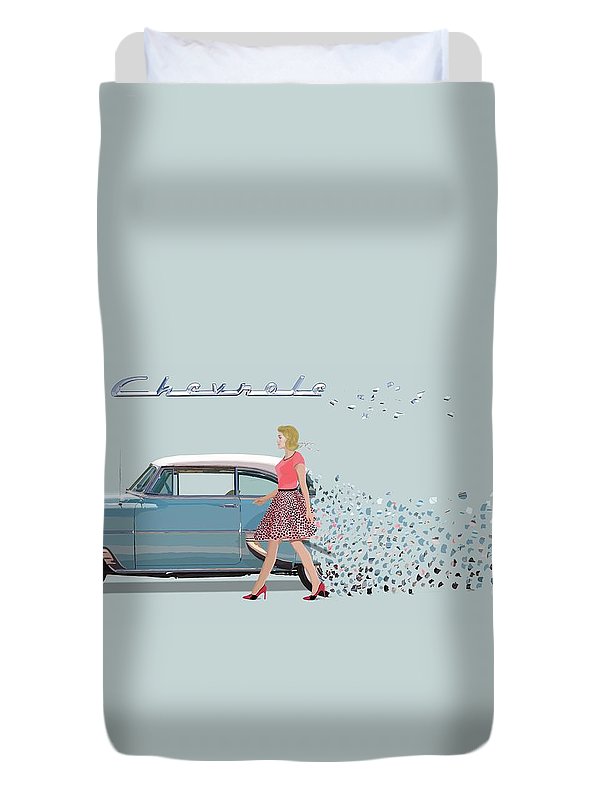 Deconstructing Time - Duvet Cover