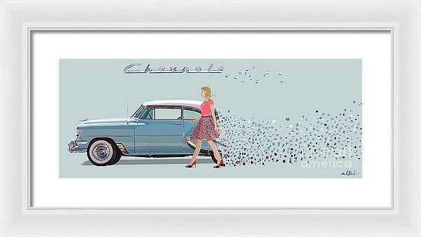 Deconstructing Time - Framed Print