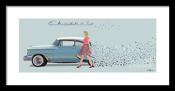 Deconstructing Time - Framed Print