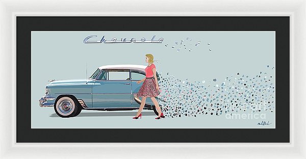 Deconstructing Time - Framed Print
