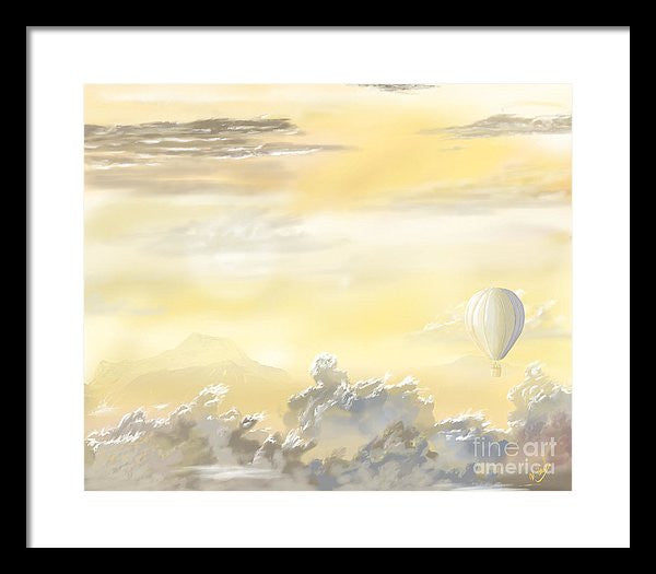 End Of The Day - Framed Print