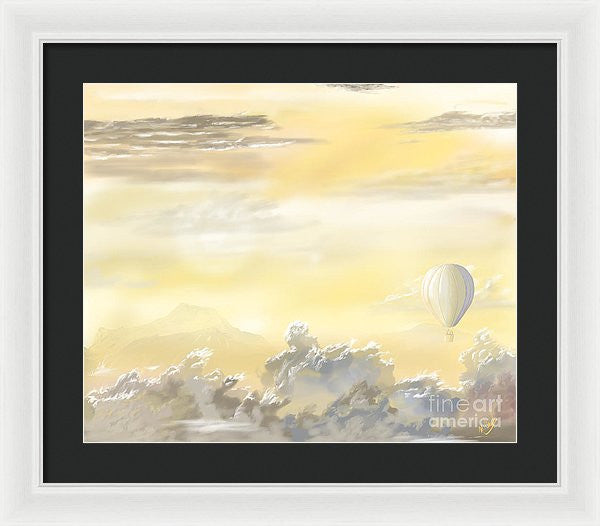 End Of The Day - Framed Print