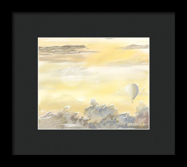End Of The Day - Framed Print