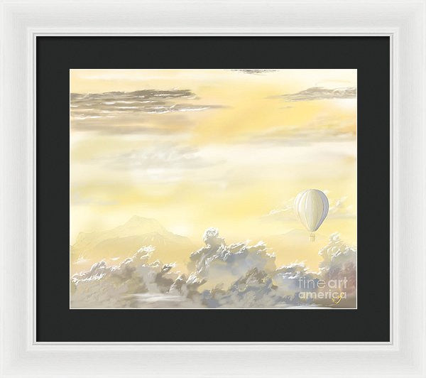 End Of The Day - Framed Print