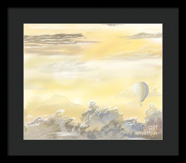 End Of The Day - Framed Print