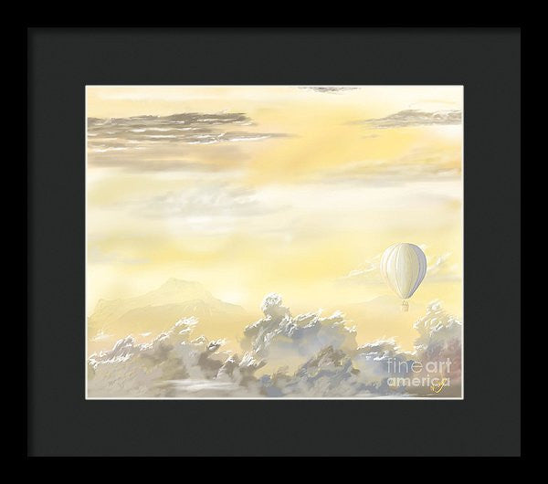 End Of The Day - Framed Print