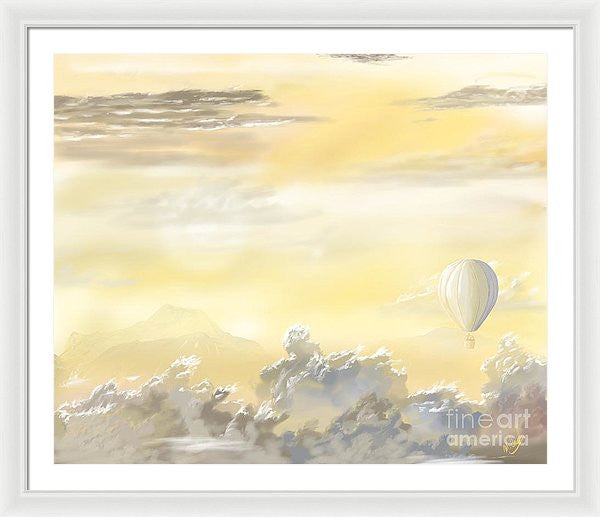 End Of The Day - Framed Print