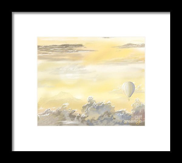 End Of The Day - Framed Print
