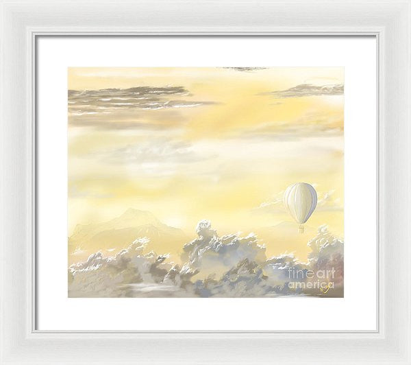 End Of The Day - Framed Print