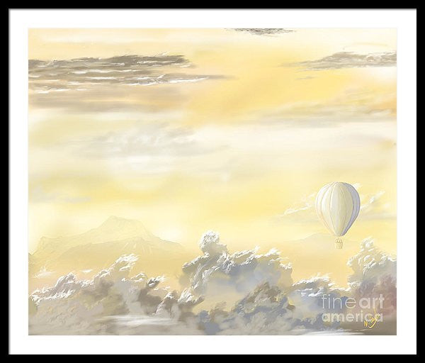End Of The Day - Framed Print