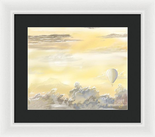 End Of The Day - Framed Print