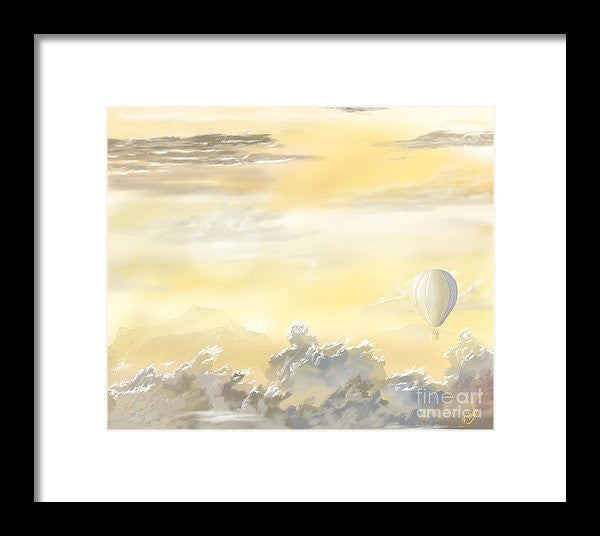 End Of The Day - Framed Print