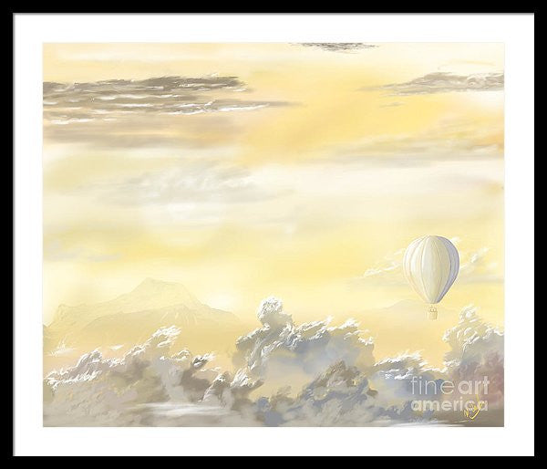 End Of The Day - Framed Print