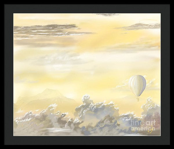 End Of The Day - Framed Print