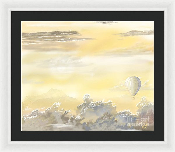 End Of The Day - Framed Print