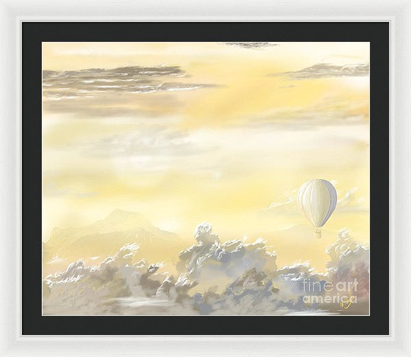 End Of The Day - Framed Print