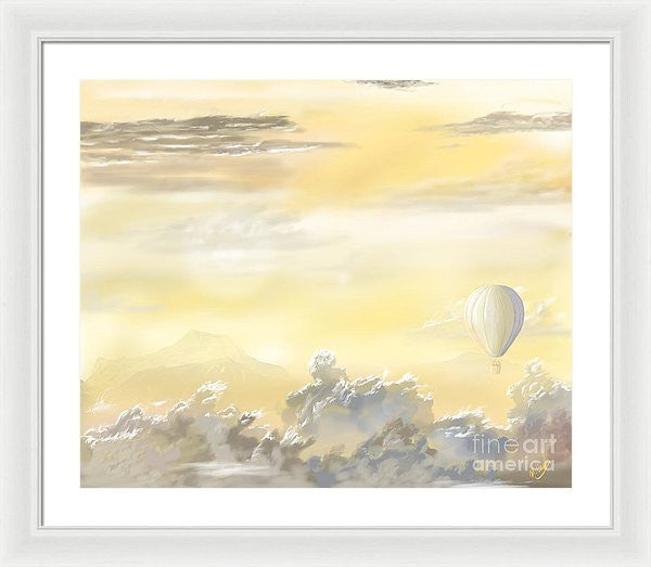 End Of The Day - Framed Print