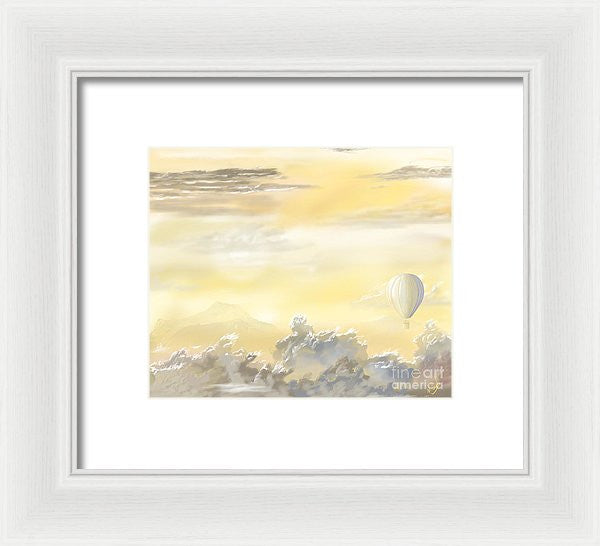 End Of The Day - Framed Print