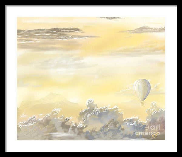 End Of The Day - Framed Print