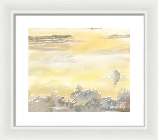 End Of The Day - Framed Print