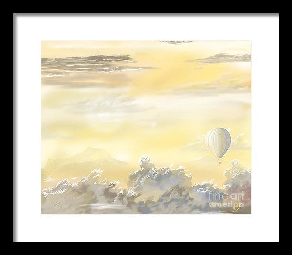 End Of The Day - Framed Print