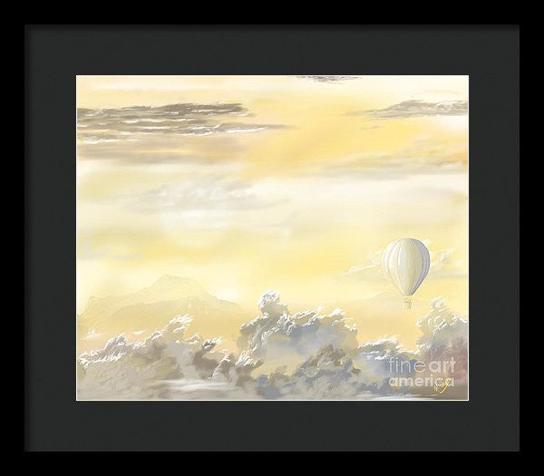 End Of The Day - Framed Print